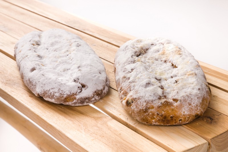 Emmer Rosinen Butter Stollen 1.0 kg mit Butterschmalz